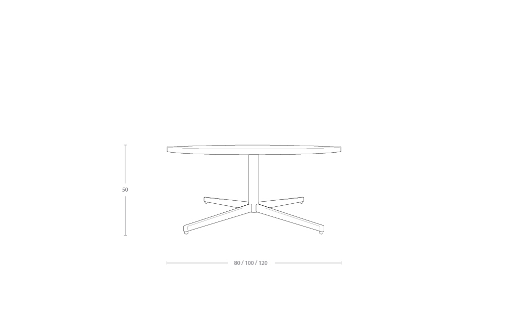 Dimensoes do produto mesa de centro donna